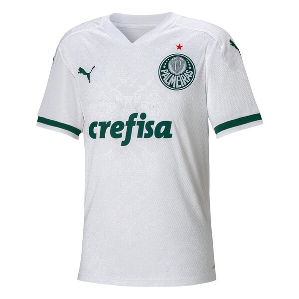 Thailande Maillot Football Palmeiras Exterieur 2020-21 Blanc